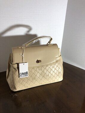 Cavalli Class Tatiana Large Top Handle In Almond Buff  13” x 10” x 5.5”